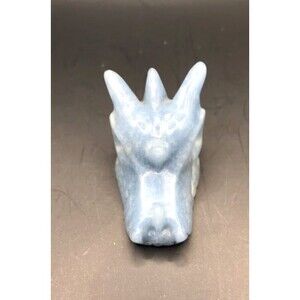 Angelite Dragon Carving